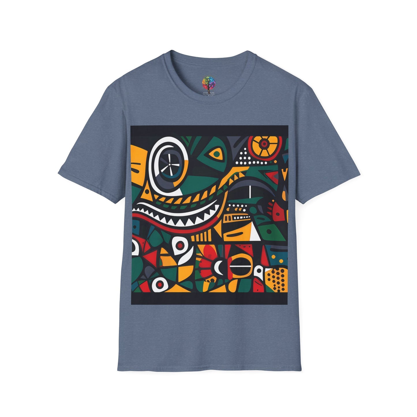 SURREALISM IN COLOR SOFTSTYLE T-SHIRT UNISEX