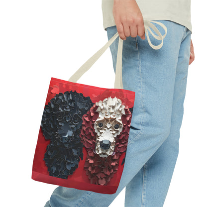 OODLES OF POODLES TOTE BAG