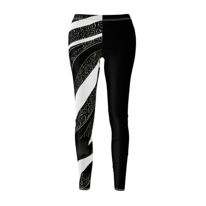 ZEBRA BLACK RT LEGGINGS