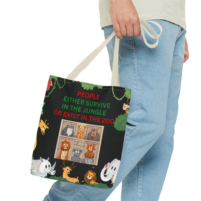JUNGLE JIVE TOTE BAG