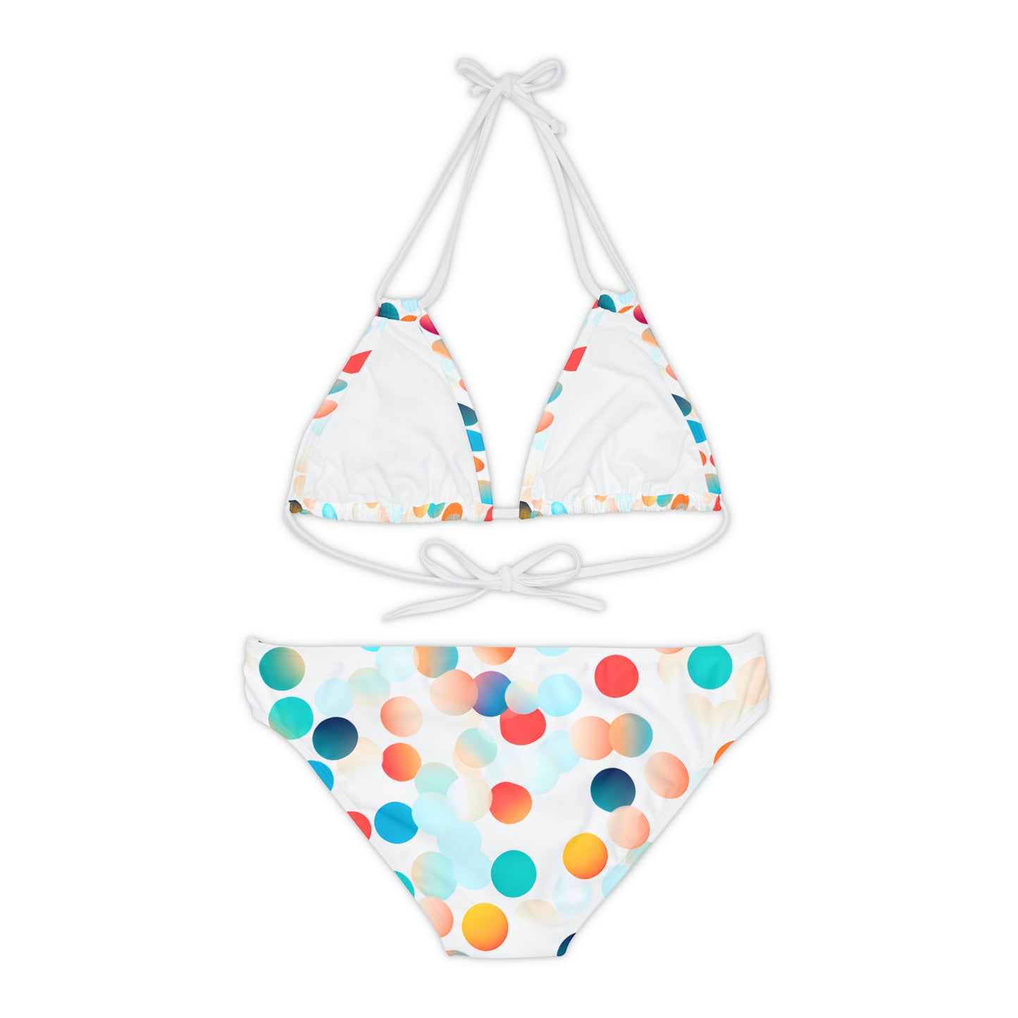 CIRCLES STRAPPY BIKINI SET