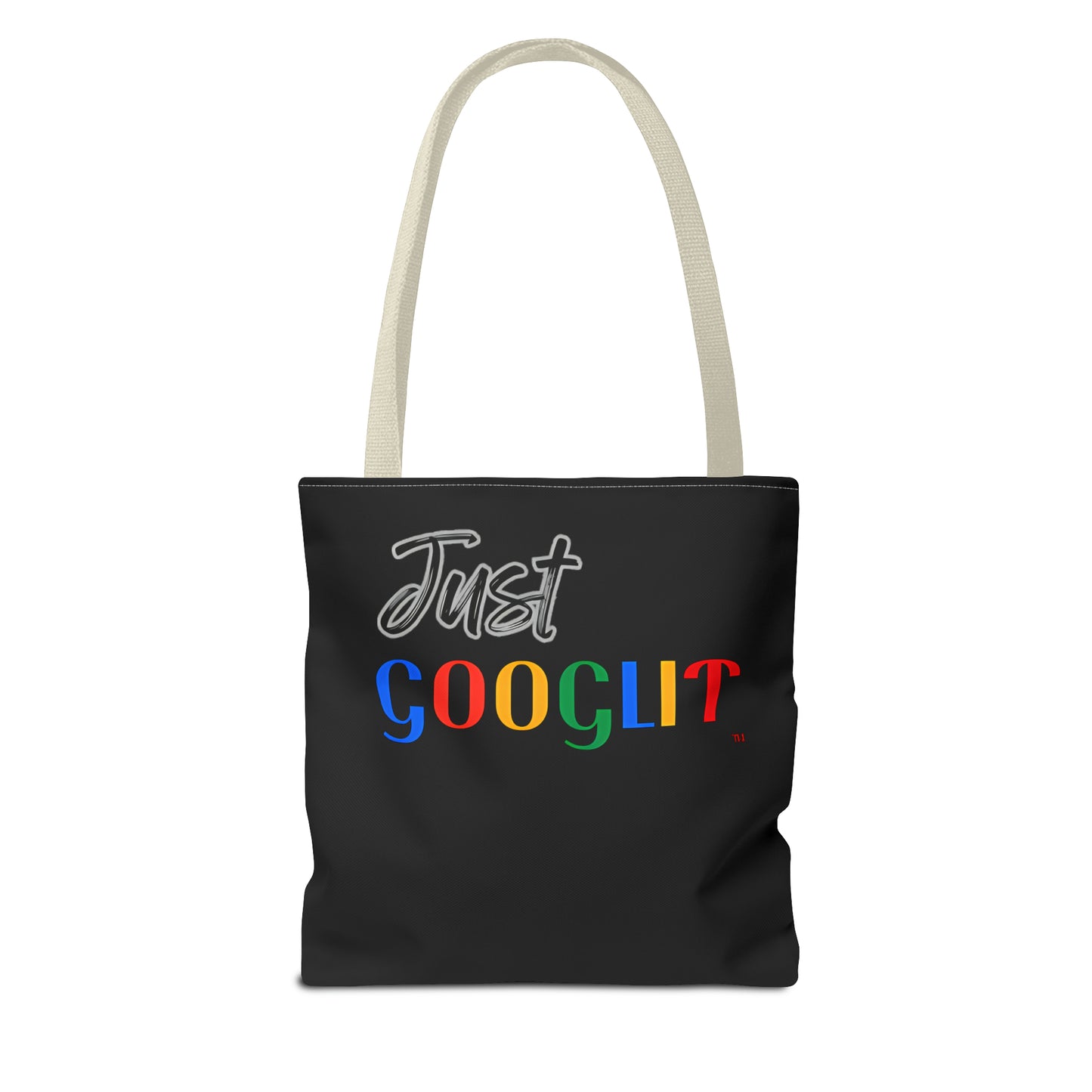 JUST GOOGLIT TOTE BAG
