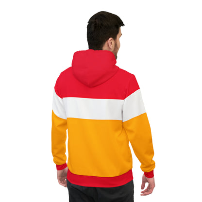 KC WINS COLOR BLOCK PULLOVER ATHLETIC HOODIE UNISEX