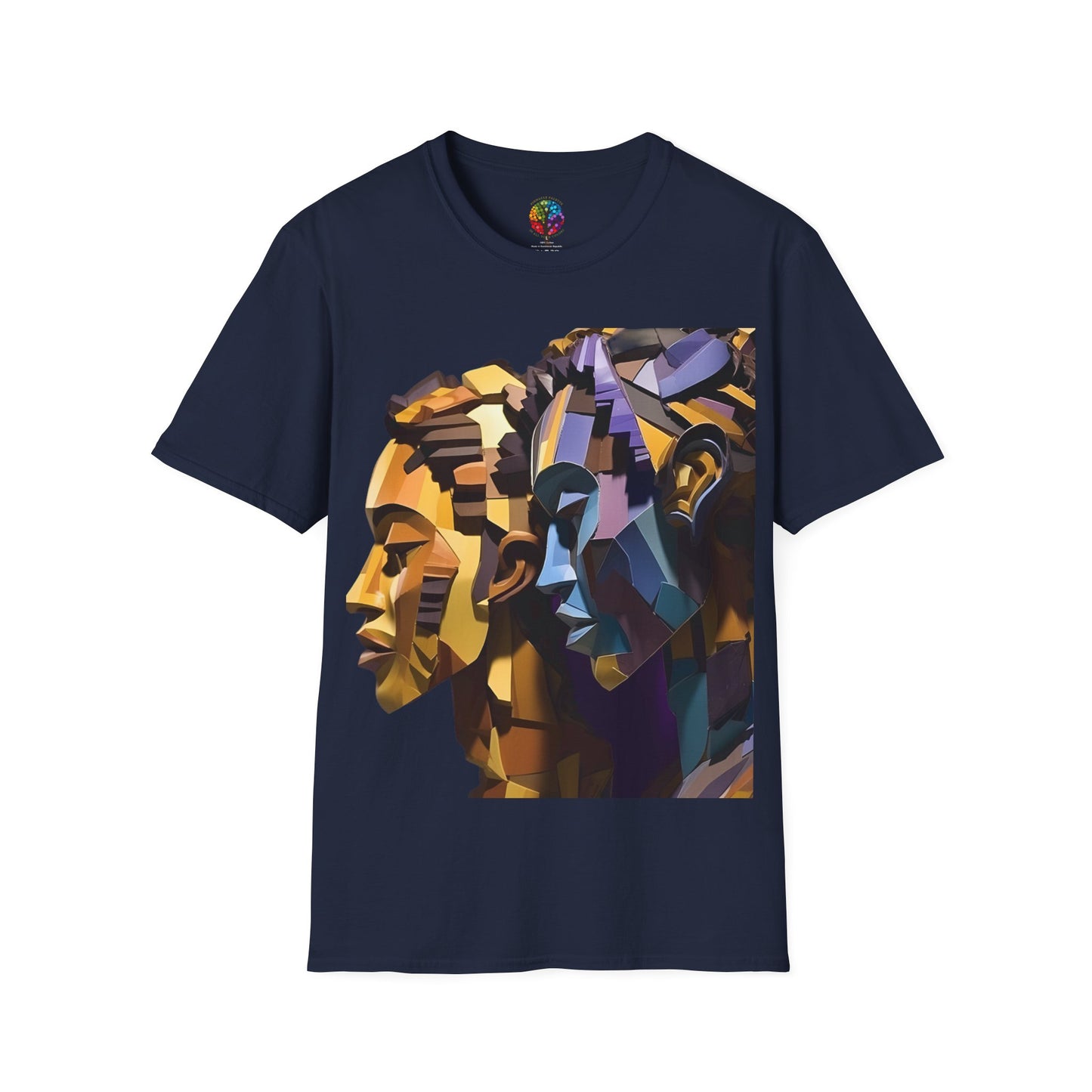 CARVED FACES SOFTSTYLE T-SHIRT UNISEX