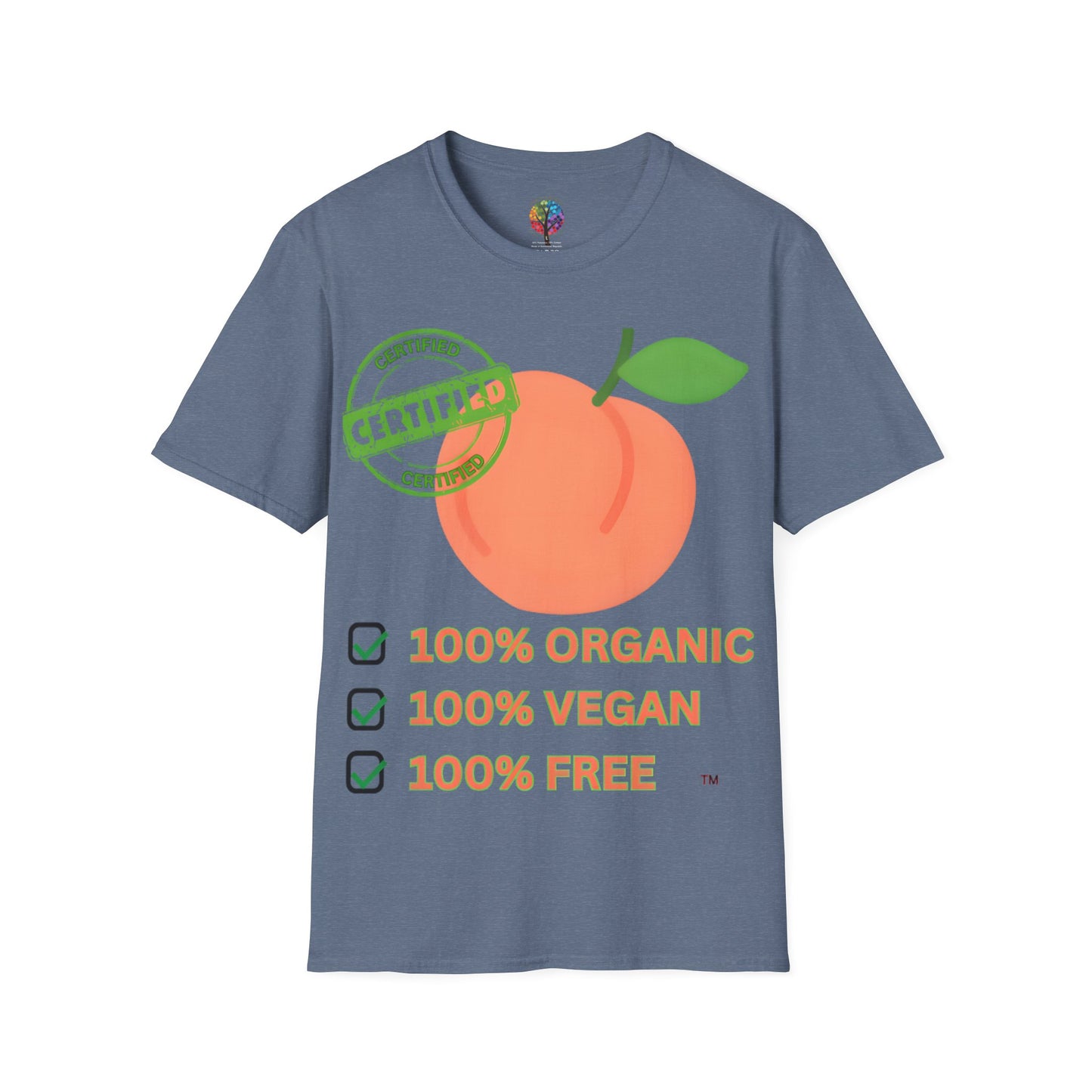 JUST PEACHY SOFTSTYLE T-SHIRT UNISEX