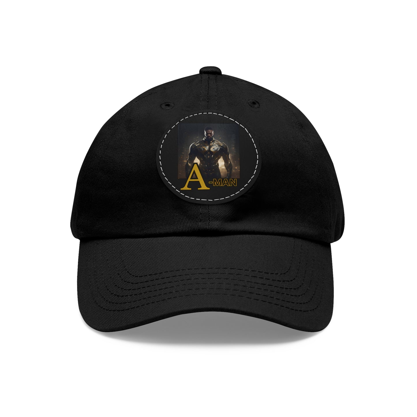 APA A-MAN HAT WITH LEATHER PATCH (ROUND)