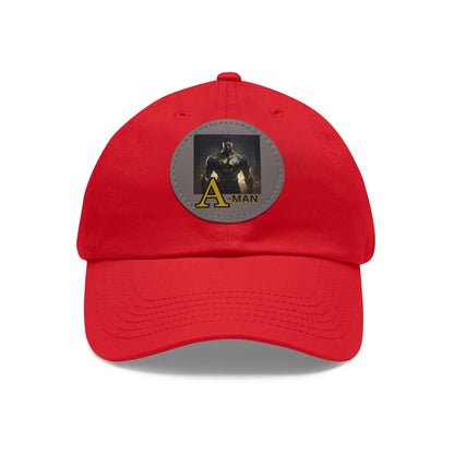 APA A-MAN HAT WITH LEATHER PATCH (ROUND)
