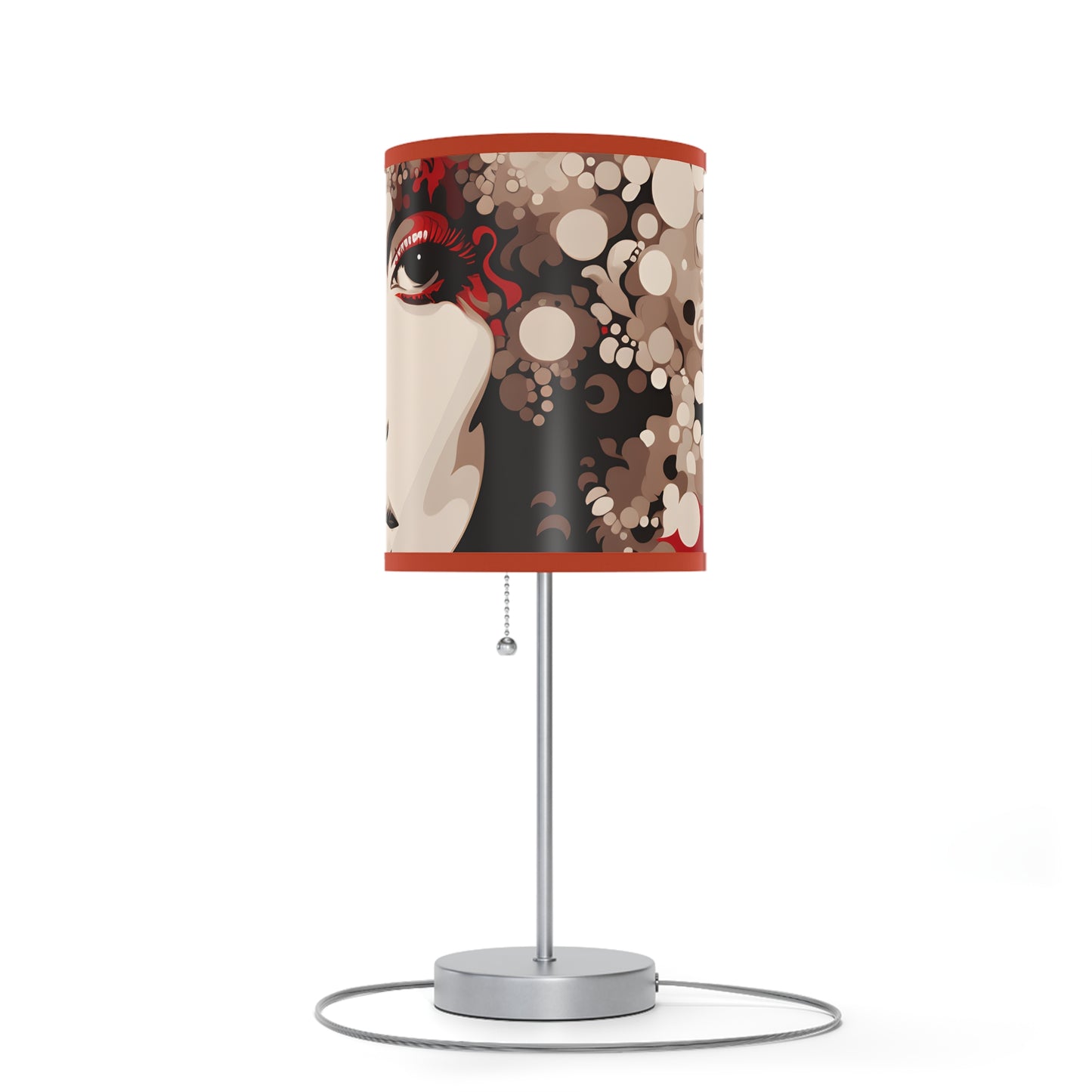 DEL CRIM/CREAM L LAMP ON A STAND, US|CA PLUG