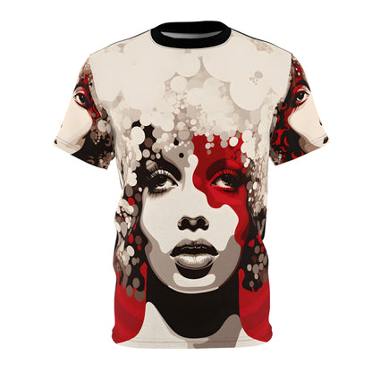CRIMSON CURLS CUT & SEW TEE UNISEX