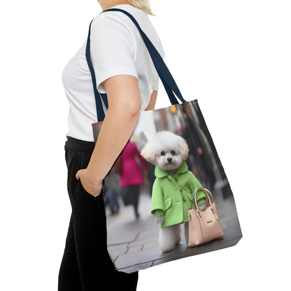 BICHON FRISE TOTE BAG