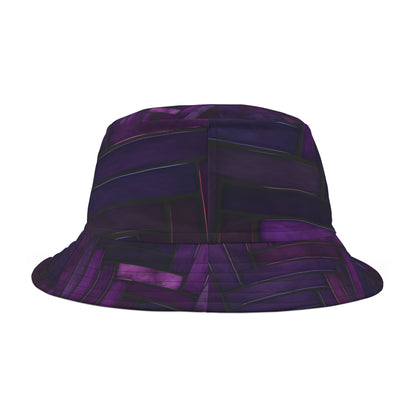 PURPLE BONES BUCKET HAT UNISEX