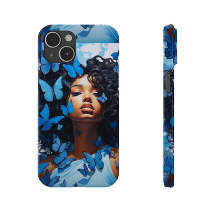 ZET BLUE BUTTERFLY PHONE CASE - PHONE CASE