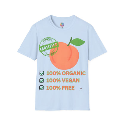 JUST PEACHY SOFTSTYLE T-SHIRT UNISEX