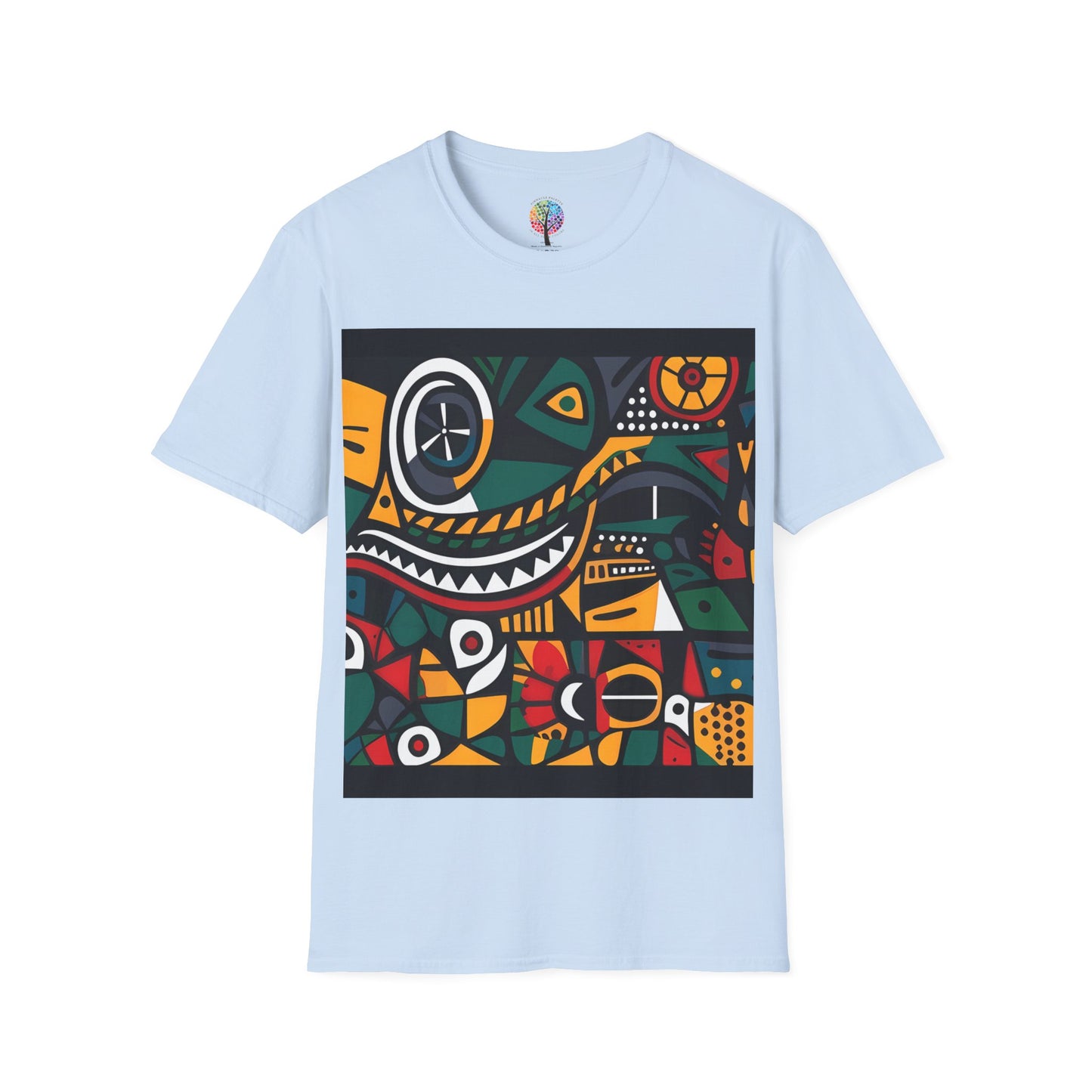 SURREALISM IN COLOR SOFTSTYLE T-SHIRT UNISEX