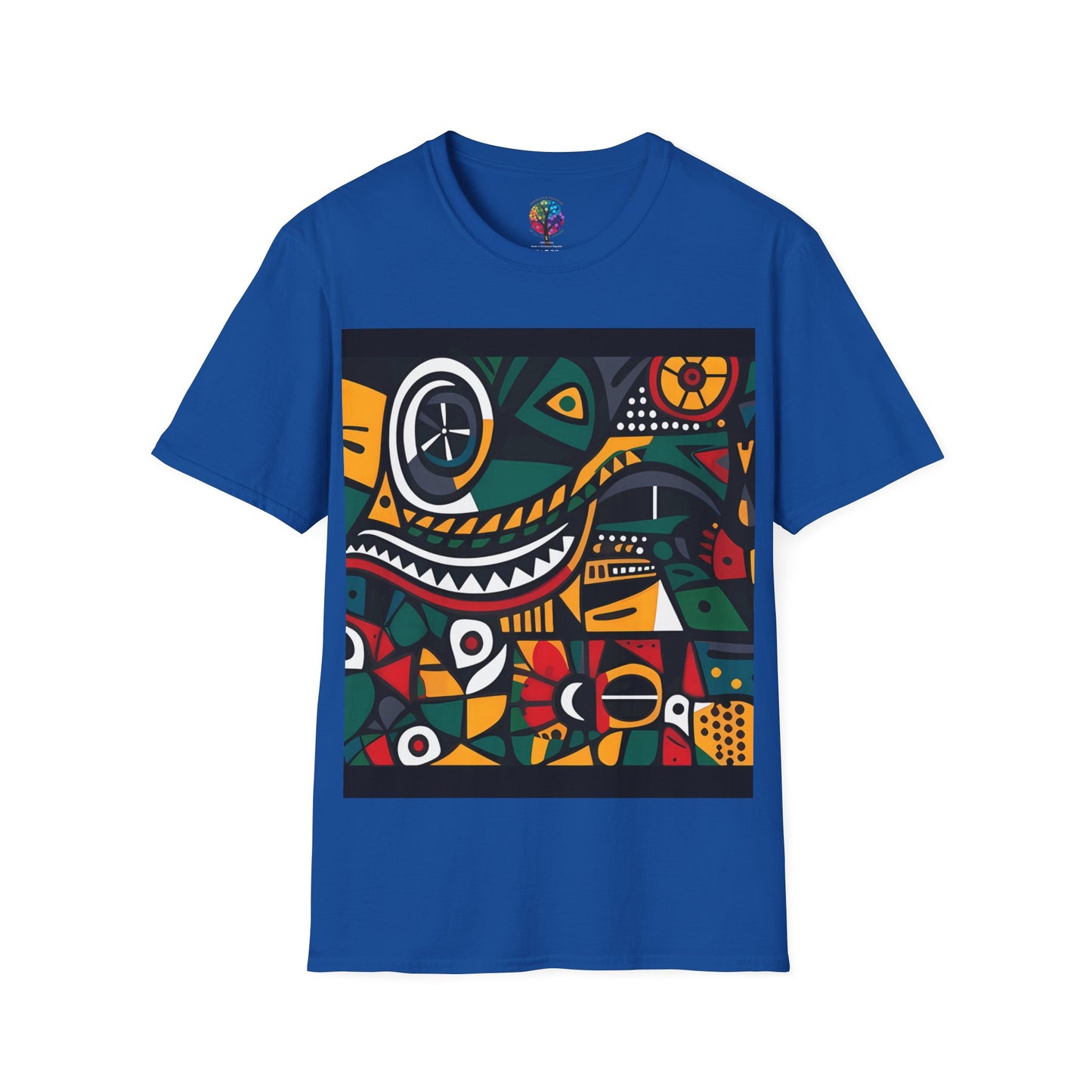 SURREALISM IN COLOR SOFTSTYLE T-SHIRT UNISEX