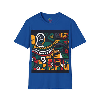 SURREALISM IN COLOR SOFTSTYLE T-SHIRT UNISEX