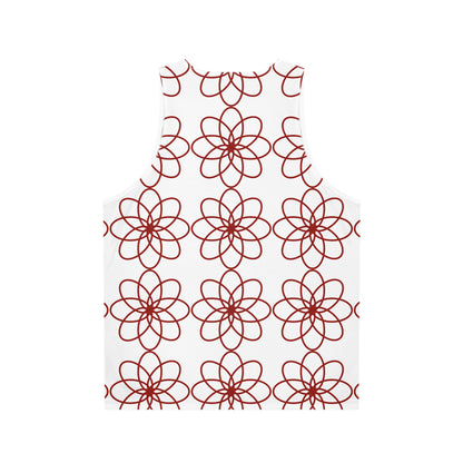DEL SPIRALS CRIMSON CREME TANK