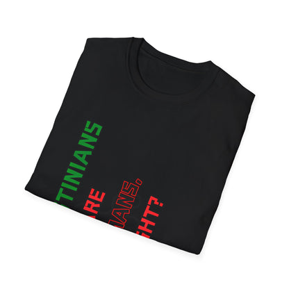PALESTINE HUMAN RIGHTS T-SHIRT UNISEX