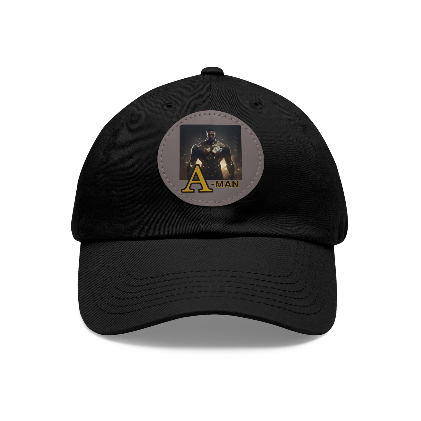 APA A-MAN HAT WITH LEATHER PATCH (ROUND)