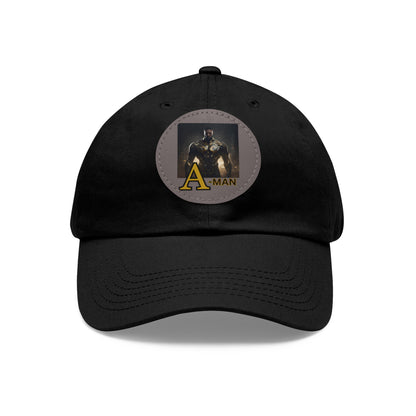 APA A-MAN HAT WITH LEATHER PATCH (ROUND)