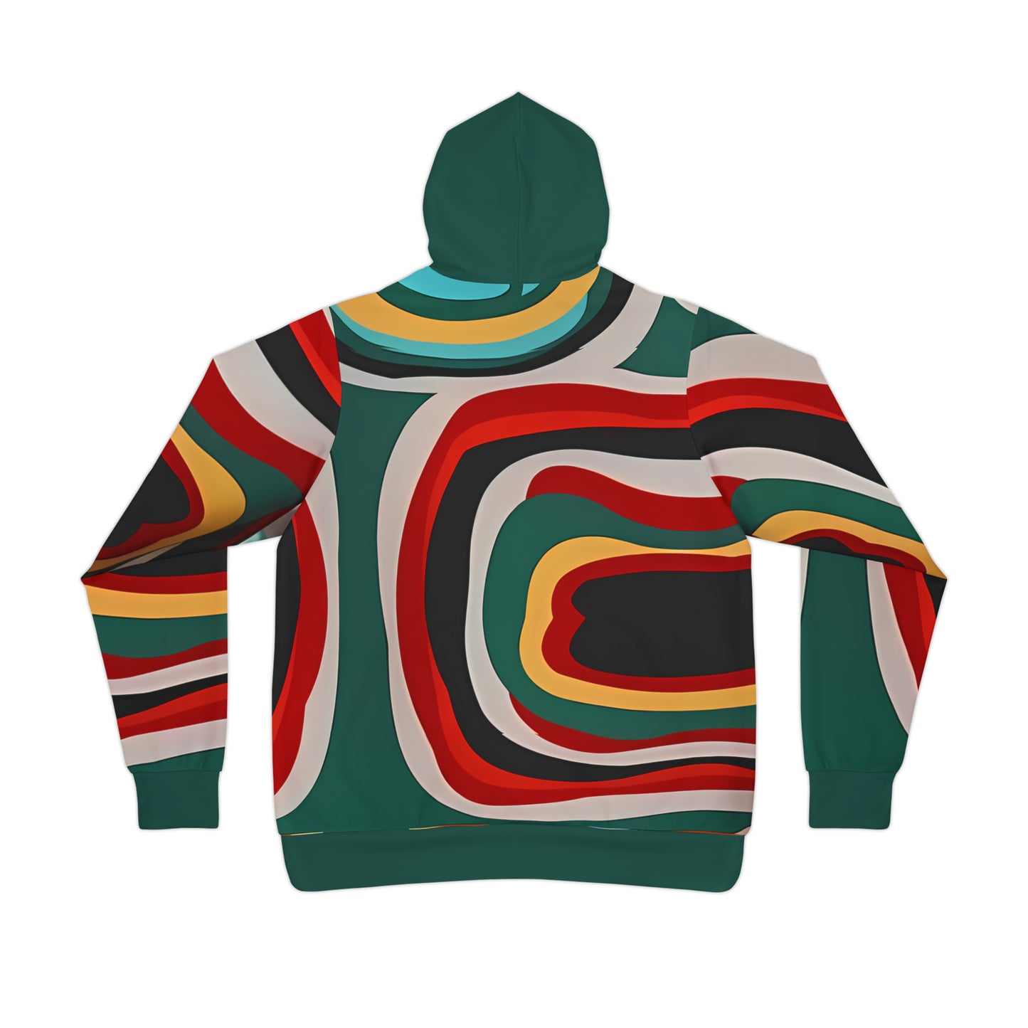 BOLD STROKES GREEN PULLOVER ATHLETIC HOODIE UNISEX