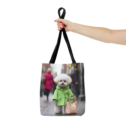 BICHON FRISE TOTE BAG