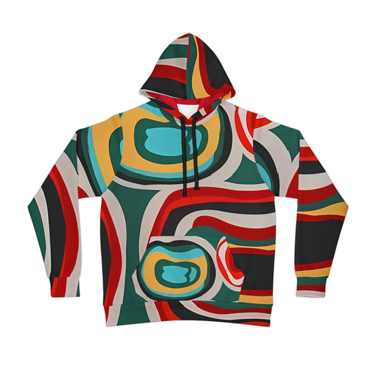 BOLD STROKES PULLOVER ATHLETIC HOODIE UNISEX