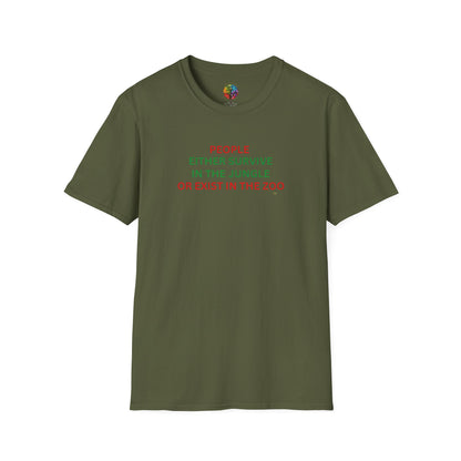 EXIST IN ZOO SOFTSTYLE T-SHIRT UNISEX