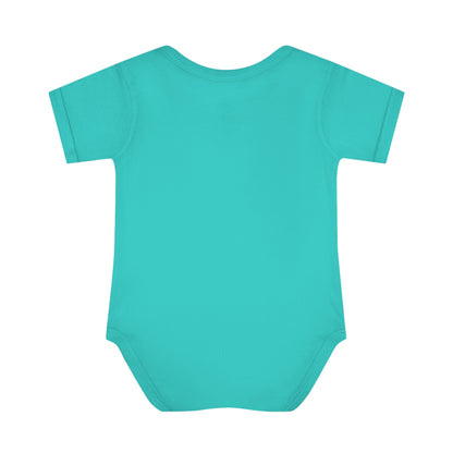 SINECURIST CHECK BOX INFANT BODYSUIT - UNISEX