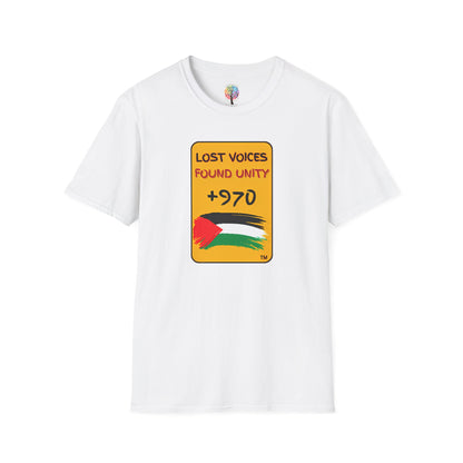 PALESTINE FOUND UNITY T-SHIRT UNISEX