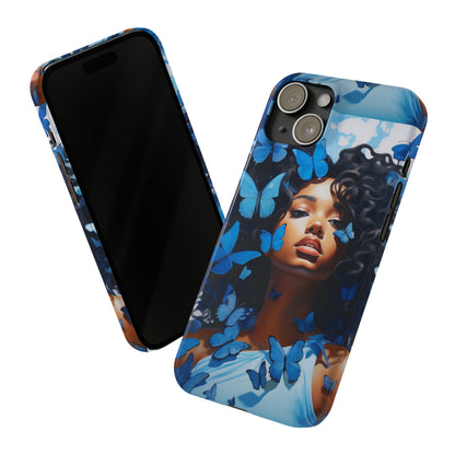 ZET BLUE BUTTERFLY PHONE CASE - PHONE CASE