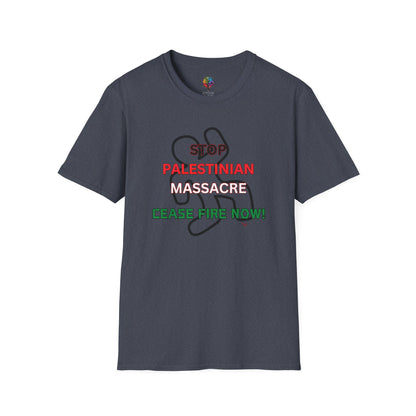 PALESTINE CEASE FIRE T-SHIRT UNISEX