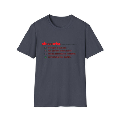 UNI GOOGLE CHECK BOX R T-SHIRT - UNISEX