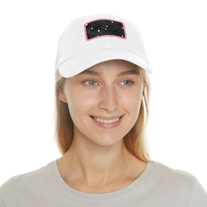 UNI COSMIC HAT WITH LEATHER PATCH (RECTANGLE)