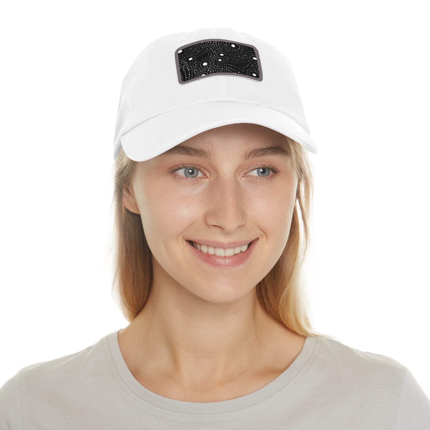UNI COSMIC HAT WITH LEATHER PATCH (RECTANGLE)