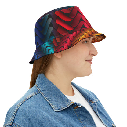 MIXED HERRING BUCKET HAT UNISEX