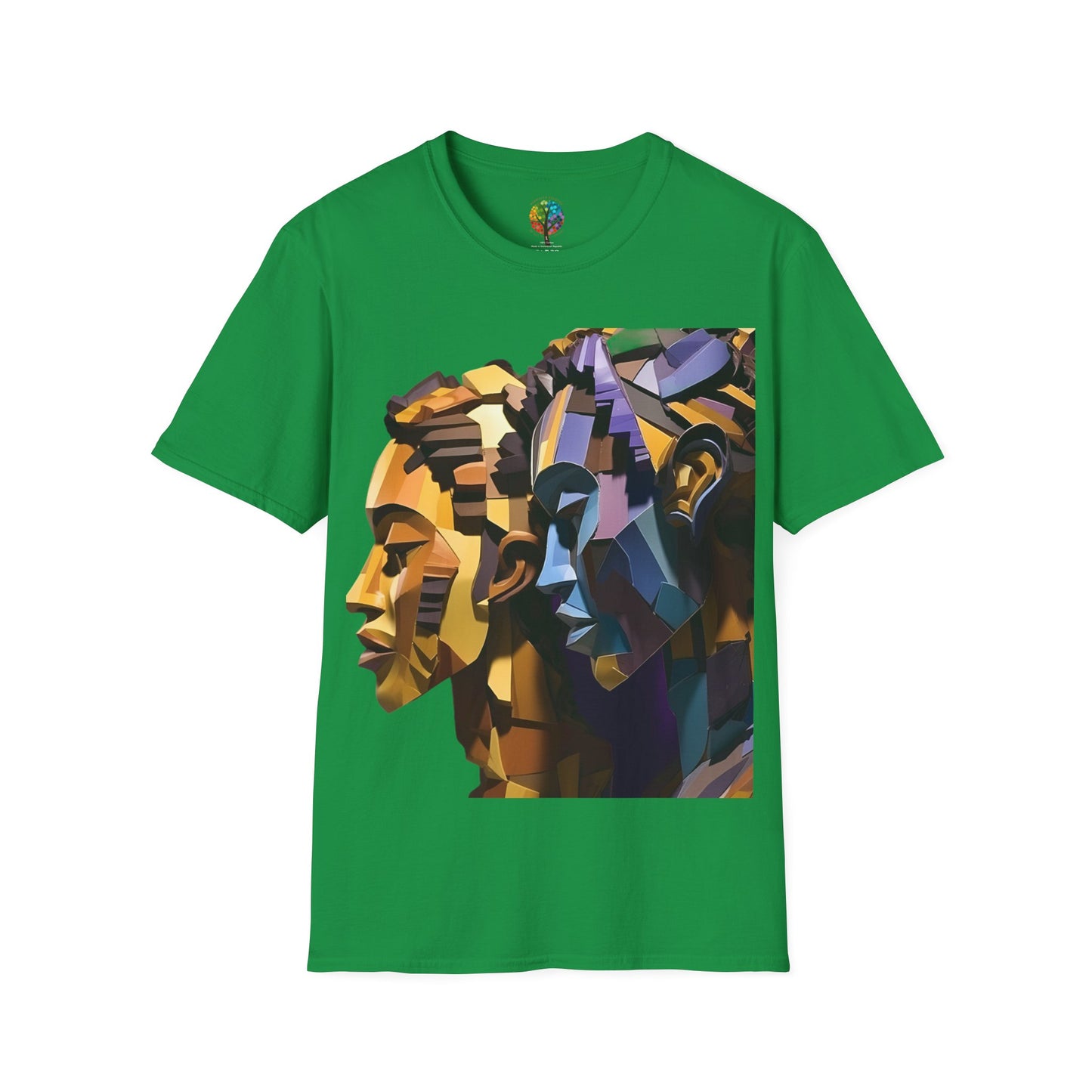 CARVED FACES SOFTSTYLE T-SHIRT UNISEX
