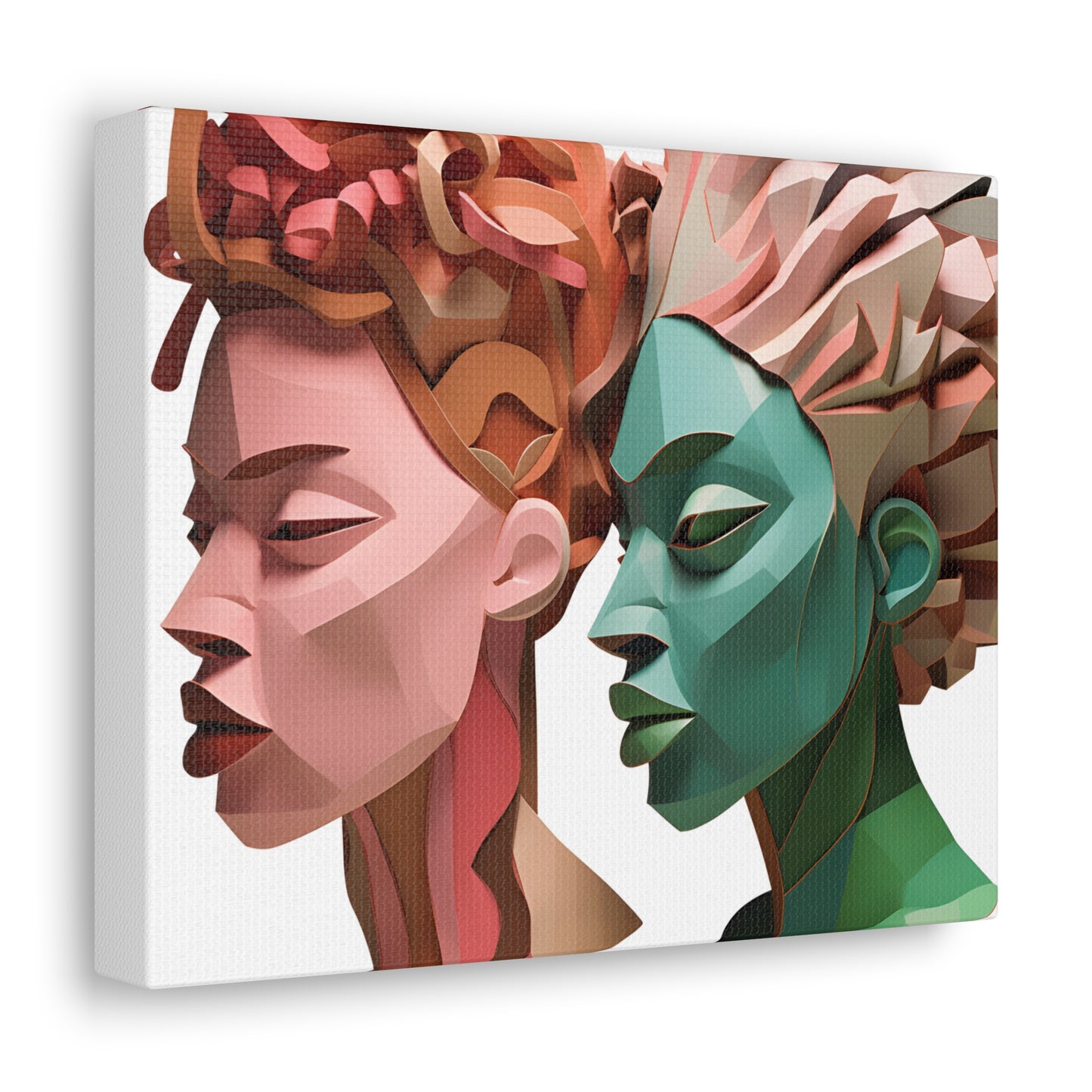 PAG SCULPTURED SISTERS CANVAS GALLERY WRAPS