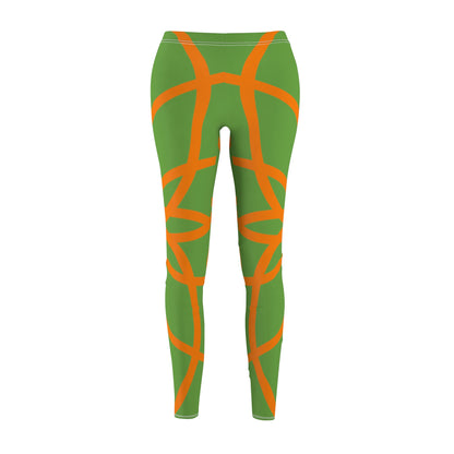 SPIRALS GREEN LEGGINGS