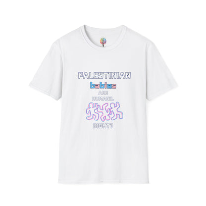 PALESTINE HUMAN BABIES T-SHIRT UNISEX