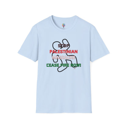 PALESTINE CEASE FIRE T-SHIRT UNISEX