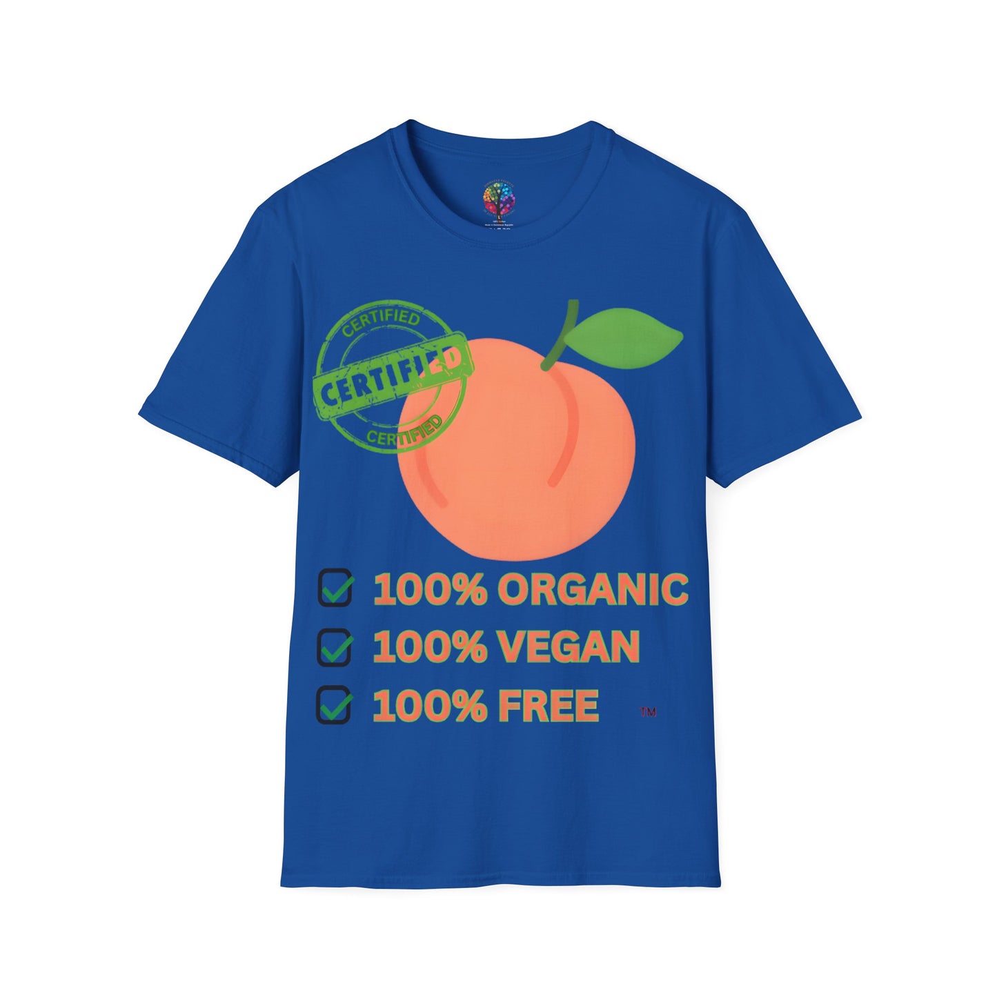JUST PEACHY SOFTSTYLE T-SHIRT UNISEX