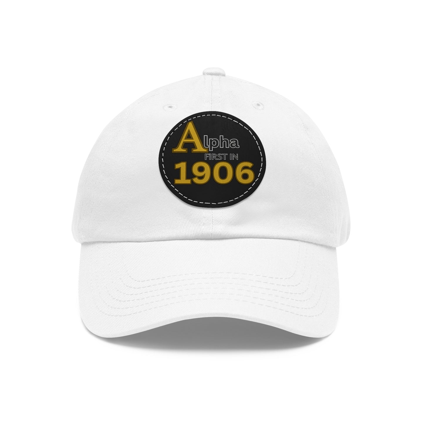 APA 1906 HAT WITH LEATHER PATCH (ROUND)
