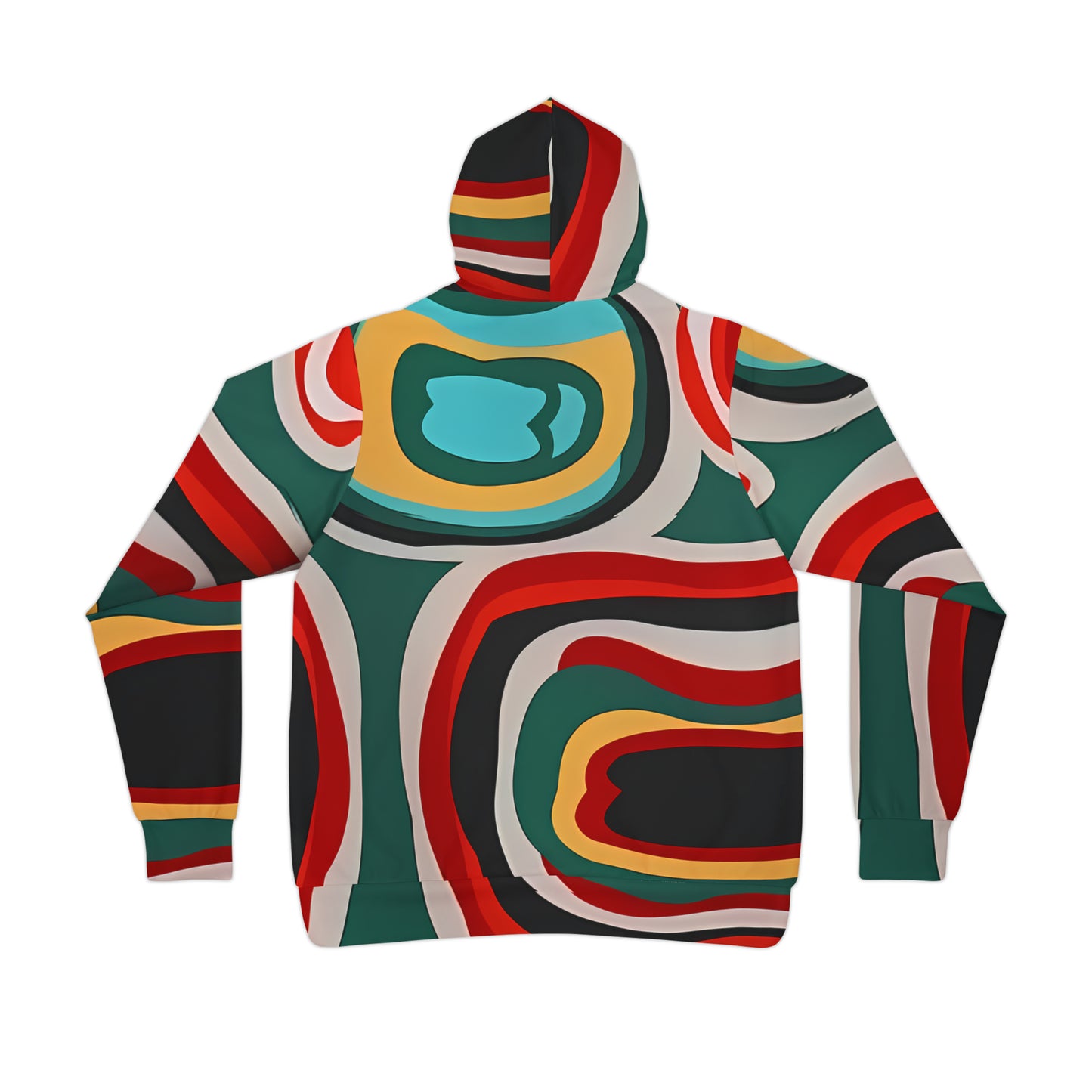 BOLD STROKES PULLOVER ATHLETIC HOODIE UNISEX