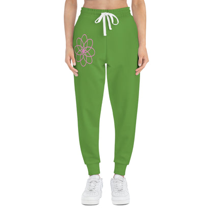 SPIRALS PINK GREEN RT JOGGERS