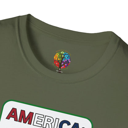 PALESTINE FLAG ABSTRACT T-SHIRT UNISEX