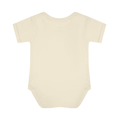 SINECURIST CHECK BOX INFANT BODYSUIT - UNISEX