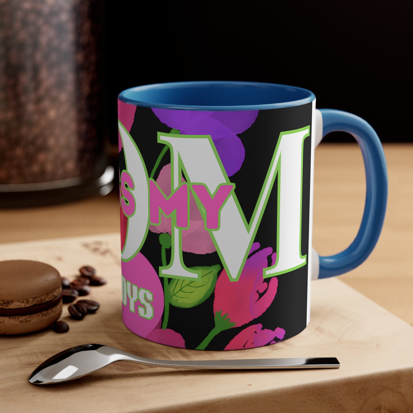 MOM'S BOUQUET CERAMIC MUG - 11OZ