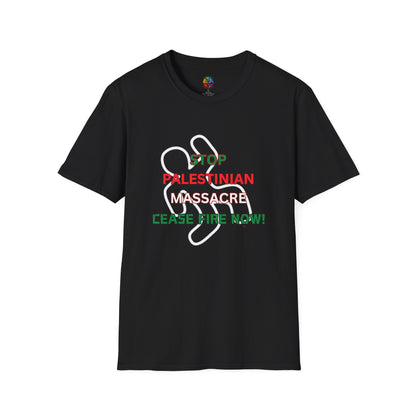 PALESTINE CEASE FIRE T-SHIRT UNISEX