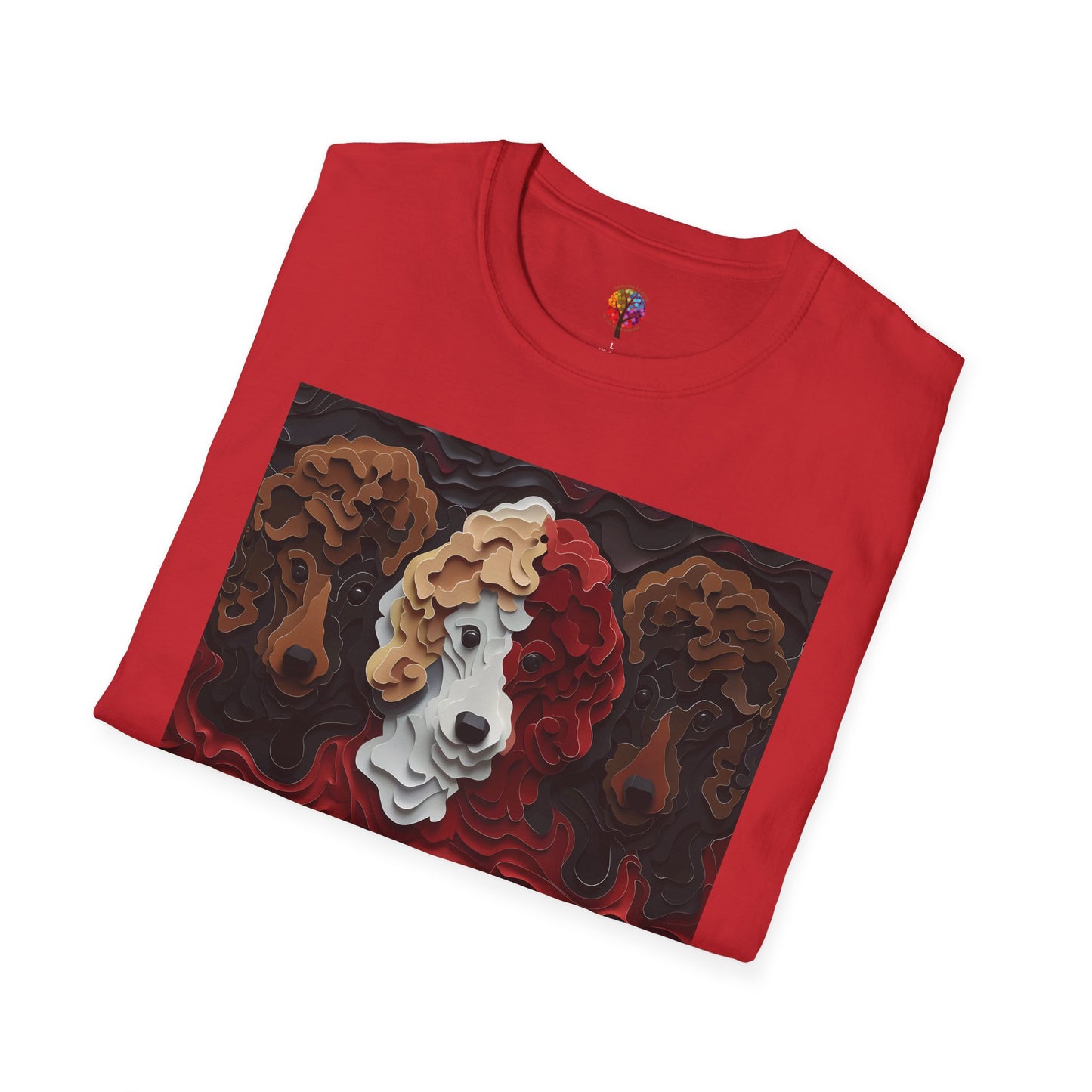 TOY POODLE TRIPLETS T-SHIRT UNISEX